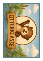 Vorschau - Poster - Otterklasse Klassenschild - Seite 1