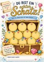 Vorschau - Arbeitsblätter - 💎 Du bist ein echter Schatz! – Warme Dusche & Wertschätzung für die Grundschule und Sek I - Deckblatt