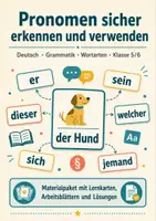 Vorschau - Arbeitsblätter - Pronomen sicher erkennen und verwenden – Unterrichtsreihe zu Wortarten - Seite 1
