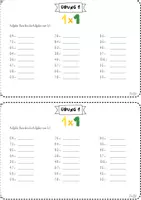 Vorschau - Arbeitsblätter - Grundrechenarten, Brüche, Rechtecke, Sachaufgaben & Sudoku | Übungsheft | schnelle SuS & Wiederholung | Mathematik | Klasse 6 und 7 | Heftchen - Seite 3