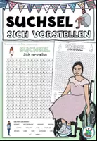 Vorschau - Arbeitsblätter - DaZ - Suchsel "Sich vorstellen" DaZ / DaF / Deutsch - Deckblatt