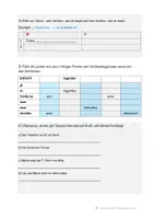 Vorschau - Arbeitsblätter - Französisch Übungsblatt Klasse 6 - Seite 1