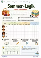 Vorschau - Arbeitsblätter - Sommer Rätselheft Klasse 5–6 - Seite 3