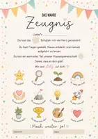 Vorschau - Arbeitsblätter - Das wahre Zeugnis - Wertschätzendes Zeugnis - Seite 2