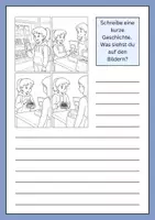 Vorschau - Arbeitsblätter - Schreibimpulse Einkaufen A1 DaF DaZ Schüler*innen - Seite 3