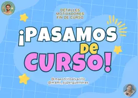 Vista previa - Manualidades / Dibujos para colorear - PASAMOS DE CURSO @maestrilloalvarillo - Portada