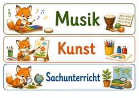 Vorschau - Präsentationen/Tafelbilder - Tagestransparenz Fuchsklasse - Fuchs - Seite 3