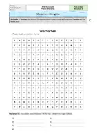 Vorschau - Arbeitsblätter - Arbeitsbaltt: Wortarten - Deckblatt