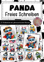 Vorschau - Bildkarten - Pandaklasse freies Schreiben Klassentier Panda - Deckblatt