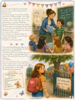 Vorschau - Arbeitsblätter - Der letzte Schultag (Kurzgeschichte mit Arbeitsblättern und Lösungen) - Seite 3