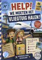 Voorbeeld - Help! We moeten het vliegtuig halen. (groep 5-8) - Voorblad