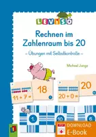 Vorschau - Aufgabenkarten - Rechnen im Zahlenraum bis 20: Übungen mit Selbstkontrolle - Deckblatt