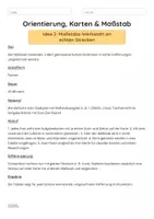 Vorschau - Arbeitsblätter - Orientierung, Karten & Maßstab — Ideen für den Unterricht - Seite 2