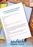 Vorschau - Arbeitsblätter - Orientierung, Karten & Maßstab — Ideen für den Unterricht - Deckblatt
