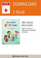Vorschau - Lehrpläne/Lehrermaterial - Alle meine Kita-Lieder: Eigene Texte zu bekannten Melodien erfinden - Seite 1