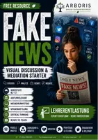 Vorschau - Arbeitsblätter - Fake News FREEBE Eduki - Deckblatt