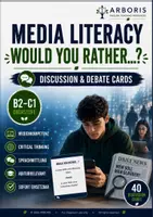 Vorschau - Arbeitsblätter - Social Media Diskussion & Mediation Englisch - Deckblatt
