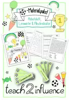 Vorschau - Unterrichtsreihen - Fußball-/Fussball-Materialpaket - Arbeitsheft & mehr - Deckblatt