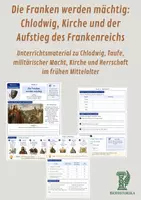 Vorschau - Unterrichtsreihen - Die Franken werden mächtig: Chlodwig, Kirche und der Aufstieg des Frankenreichs - Deckblatt