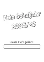Vorschau - Arbeitsblätter - Reflektionsheft zum Schuljahresende: Mein Schuljahr 2025/26 - Seite 3