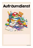 Vorschau - Präsentationen/Tafelbilder - Organisation | Classroom Management - Klassendienste - Seite 3