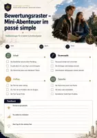 Vorschau - Arbeitsblätter - Le passé simple Bildung und Gebrauch - Seite 3