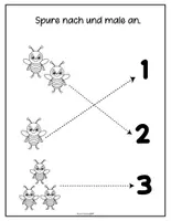 Vorschau - Arbeitsblätter - Graphomotorik – 20 Übungszettel zur Förderung der Feinmotorik bei Kindern - Seite 3