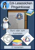 Vorschau - Arbeitsblätter - Pinguinklasse • Wachsendes Materialpaket zum Klassentier Pinguin – Deko, Organisation & mehr - Seite 1