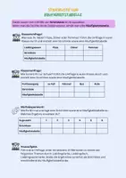 Vorschau - Arbeitsblätter - Daten und Zufall Einführung Strichliste Häufigkeiten - Seite 1