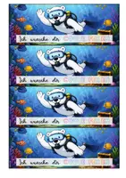 Vorschau - Mal- und Bastelvorlagen - Sommerferien - Wassereis Feriengruß - Eisbären Klasse - Seite 3