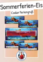 Vorschau - Mal- und Bastelvorlagen - Feriengrüße der Fuchs Klasse - Komplettpaket - Seite 1