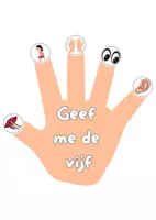 Voorbeeld - Geef me de vijf (poster a3) - Pagina 1