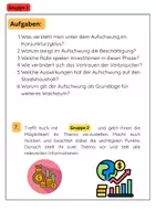 Vorschau - Arbeitsblätter - Konjunkturzyklus Gruppenarbeit: Aufschwung, Boom Rezession & Depression - Seite 2