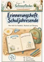 Vorschau - Arbeitsblätter - Schuljahresende - Deckblatt