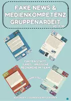 Vorschau - Stundenentwürfe - Fake News & Medienkompetenz – Gruppenarbeit Jg. 7-10 - Deckblatt