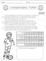 Vorschau - Arbeitsblätter - Lesespaziergang FUßBALL - Klasse 3 & 4 - WM Weltmeisterschaft 2026 - EM Europameisterschaft - Seite 2