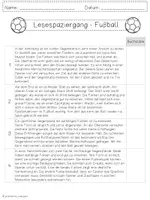 Vorschau - Arbeitsblätter - Lesespaziergang FUßBALL - Klasse 3 & 4 - WM Weltmeisterschaft 2026 - EM Europameisterschaft - Seite 3