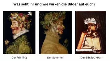 Vorschau - Präsentationen/Tafelbilder - Giuseppe Acrimboldo Kunstprojekt 7. Klasse Präsentation - Seite 3