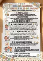Vista previa - Hojas de trabajo - Carta a mi yo del futuro - fin de curso - comienzo de curso - página 2