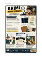 Vorschau - Stationenlernen - Kriminalgeschichte Wortschatzkartei - 50 Karten - Seite 2