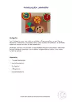 Vorschau - Mal- und Bastelvorlagen - Werken Sommer, Deckel für Trinkbecher, Steckperlen, Grundschule - Seite 3