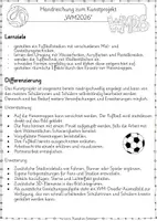 Vorschau - Arbeitsblätter - Fußball WM Kunst 2026 Kreatives WM-3D-Kunstprojekt - Seite 2