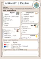 Vorschau - Merkblätter - Materialliste für die 2. und 3. Klasse - Seite 3