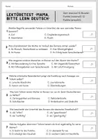 Vorschau - Test - Lektüretest Mama, bitte lern Deutsch - Seite 3