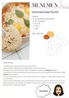 Vorschau - Arbeitsblätter - Menemen Türkisches Rührei mit Tomaten und Paprika - Deckblatt