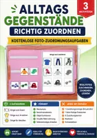 Vorschau - Stationenlernen - Kostenlos: Alltagsgegenstände zuordnen - Deckblatt