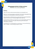 Vorschau - Stationenlernen - Kostenlos: Alltagsgegenstände zuordnen - Seite 1