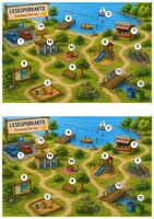 Vorschau - Arbeitsblätter - Lesespur Sommerferien (Klasse 3 - dreifach differenziert) - Seite 1