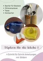 Vorschau - Arbeitsblätter - Materialpaket Töpfern für die Küche - Seite 1