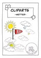 Vorschau - Mal- und Bastelvorlagen - Englischmaterial - Paket ‚weather‘ - Deckblatt